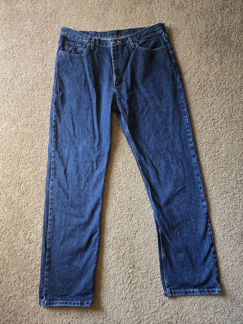 Wrangler Five Star Regular Fit Jeans Dark Wash 38x32